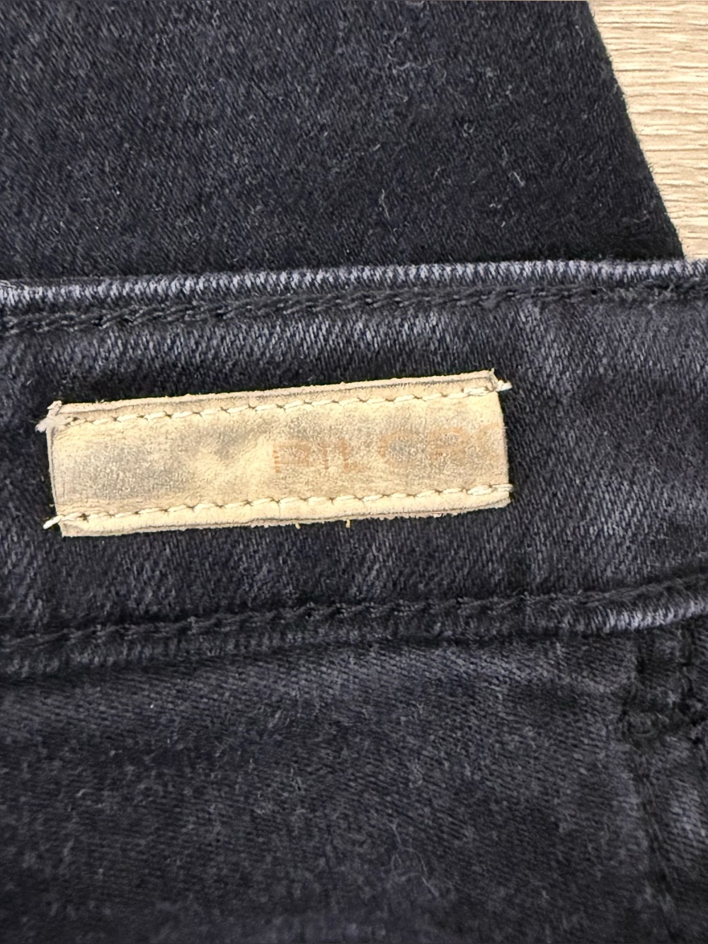 Anthropologie Pilcro Black The Icon Flare Jeans Size 28 - Picture 7 of 10